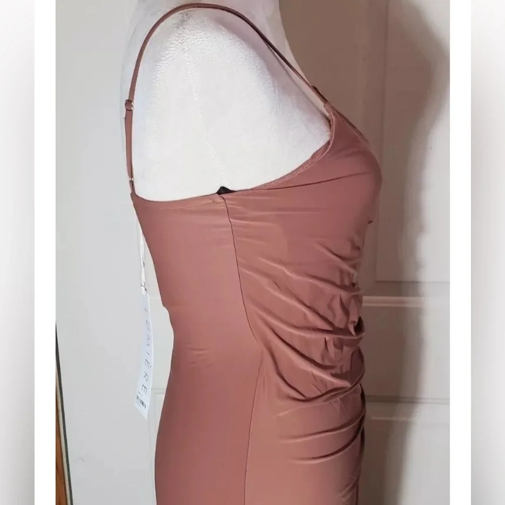 NWT Urban Outfitters‎ Lumiere Knit Dress Cocoa Brown SIZE L